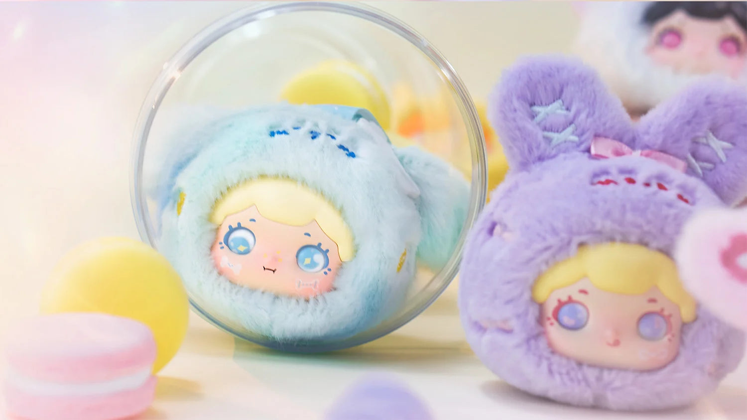 TOYBEBOP - Baobao's Fuzzy Babe Series Plush BLIND BOX (8pcs) - 6.5cm