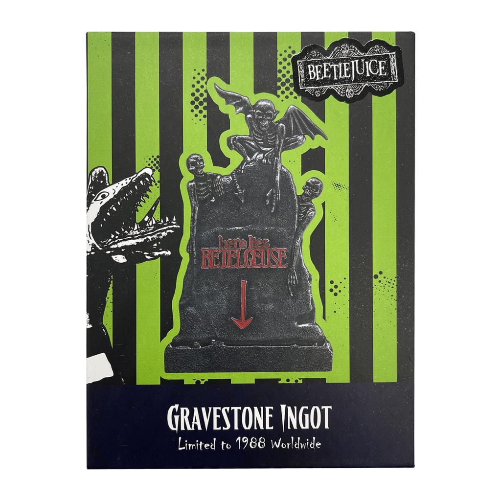 BEETLEJUICE - Gravestone - Limited Edition Ingot