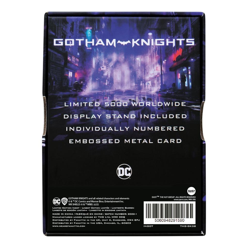 GOTHAM KNIGHTS - Insignia - Limited Edition Metal Ingot