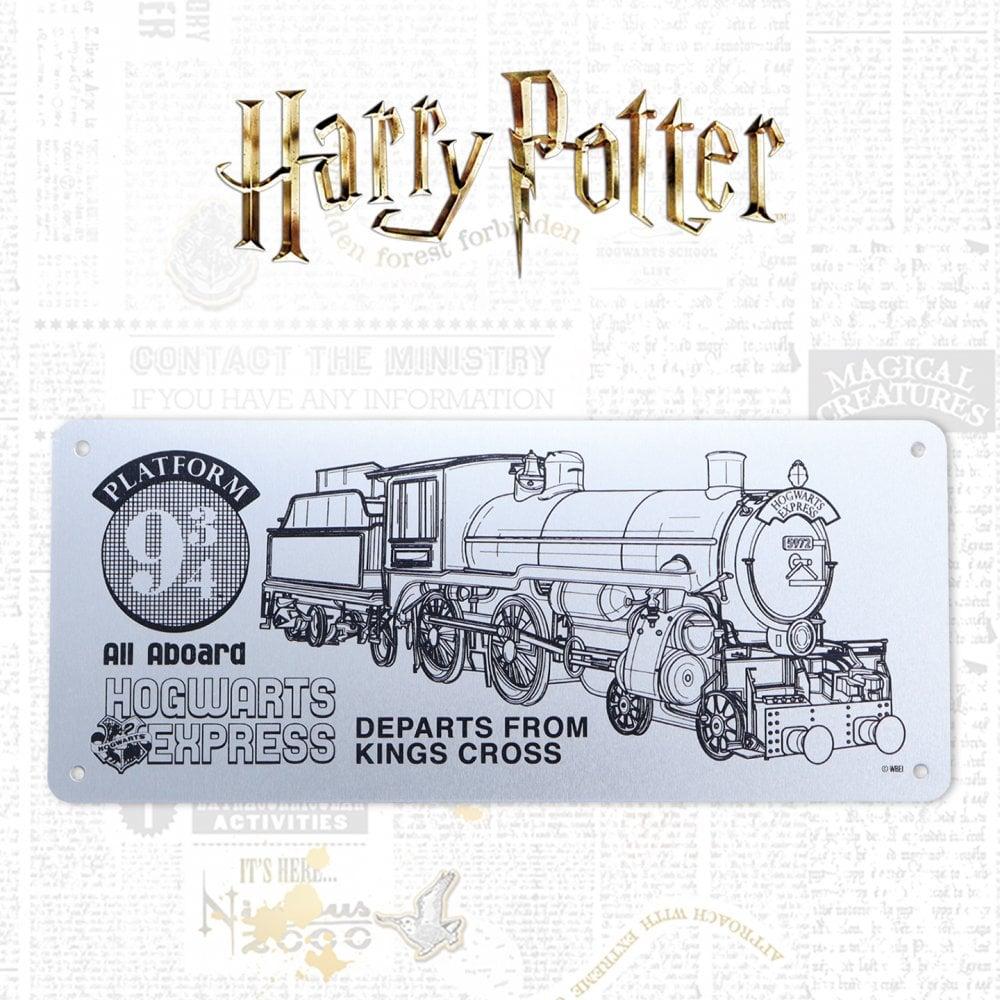 HARRY POTTER - Metal Schematic Plate