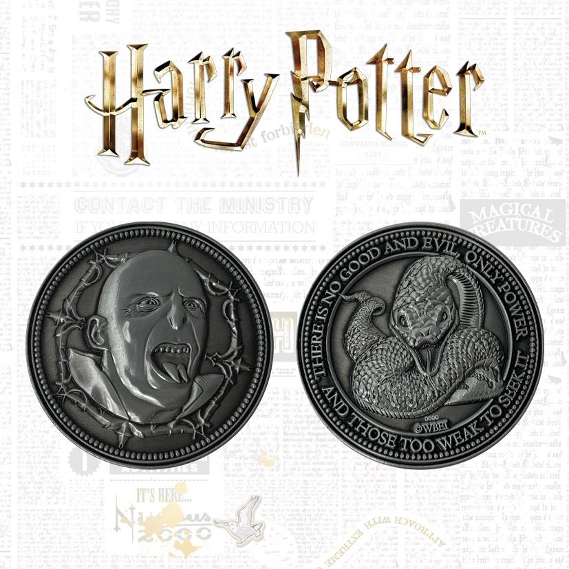 HARRY POTTER - Voldemort - Limited Edition Collection Coin