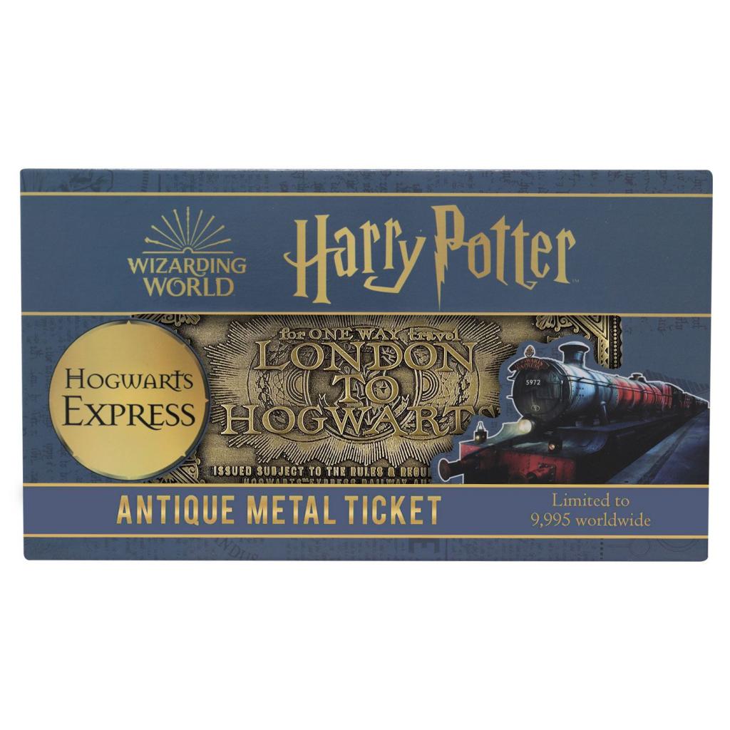 HARRY POTTER - Hogwarts Express Ticket - Limited Edition Replica