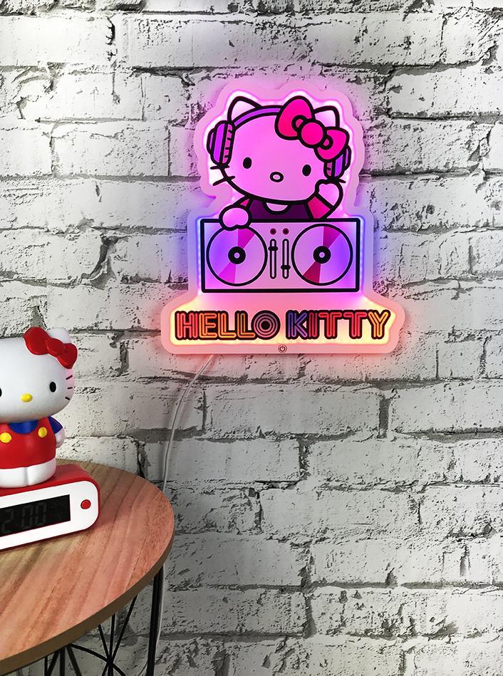 HELLO KITTY - DJ - Wall Light Led - 12inch