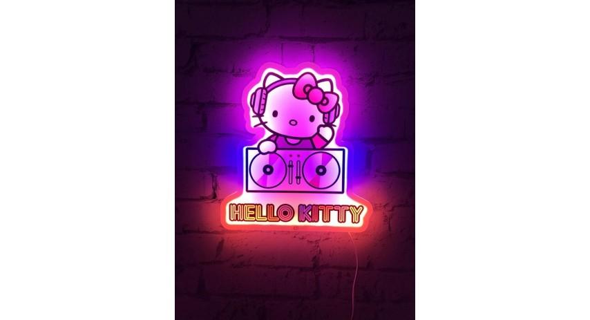 HELLO KITTY - DJ - Wall Light Led - 12inch