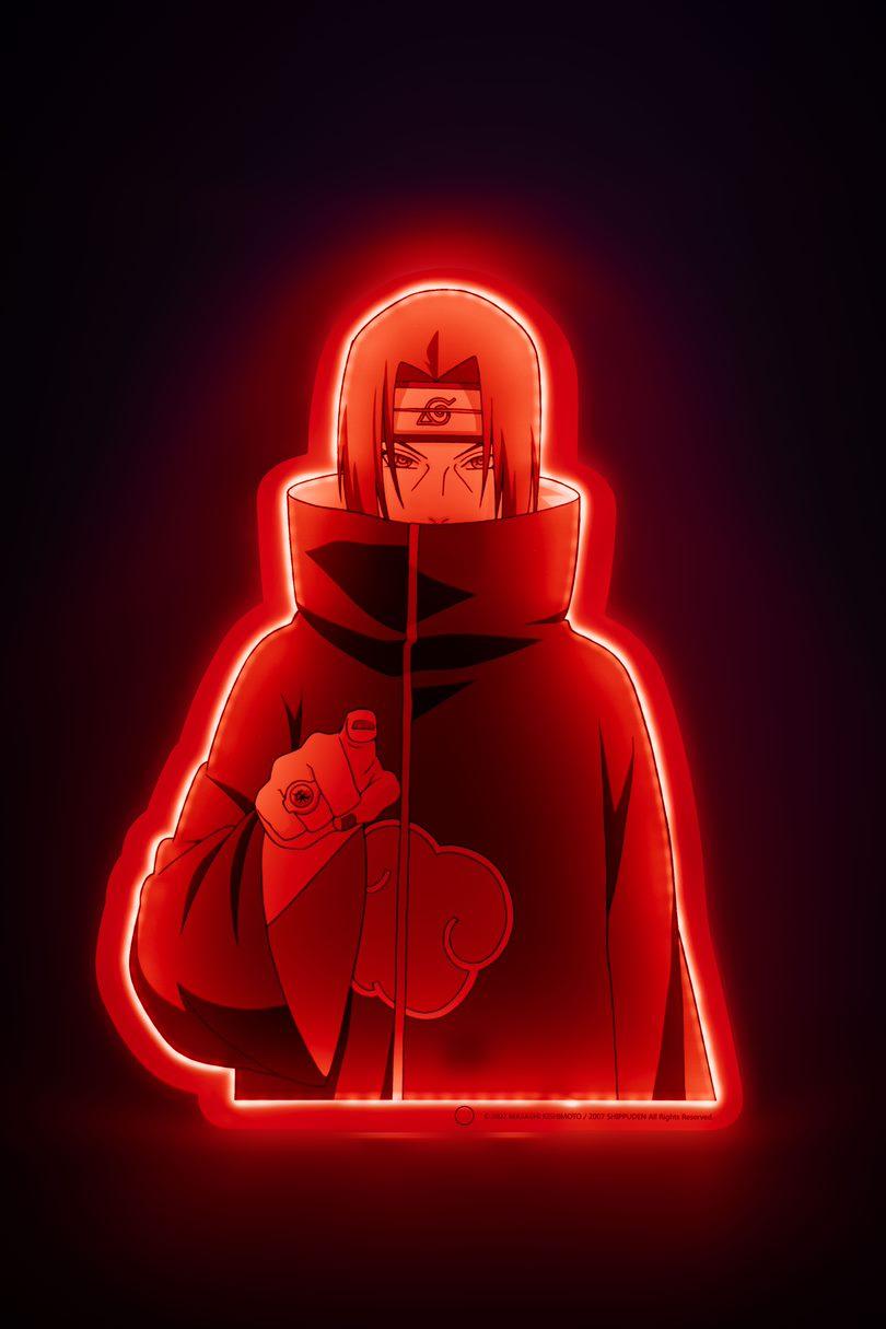 NARUTO - Itachi - Wall Light Led - 40 cm