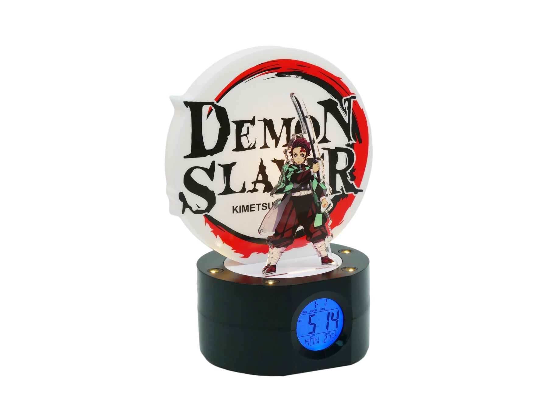 DEMON SLAYER - Tanjiro - Réveil Lumineux LED - 8inch