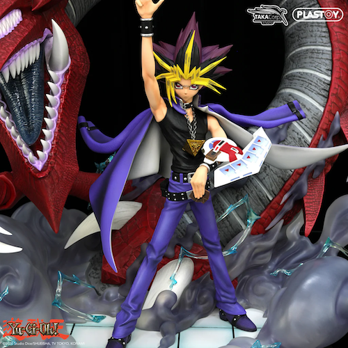 YU-GI-OH - Yami Yugi & Slifer - Statue 51cm