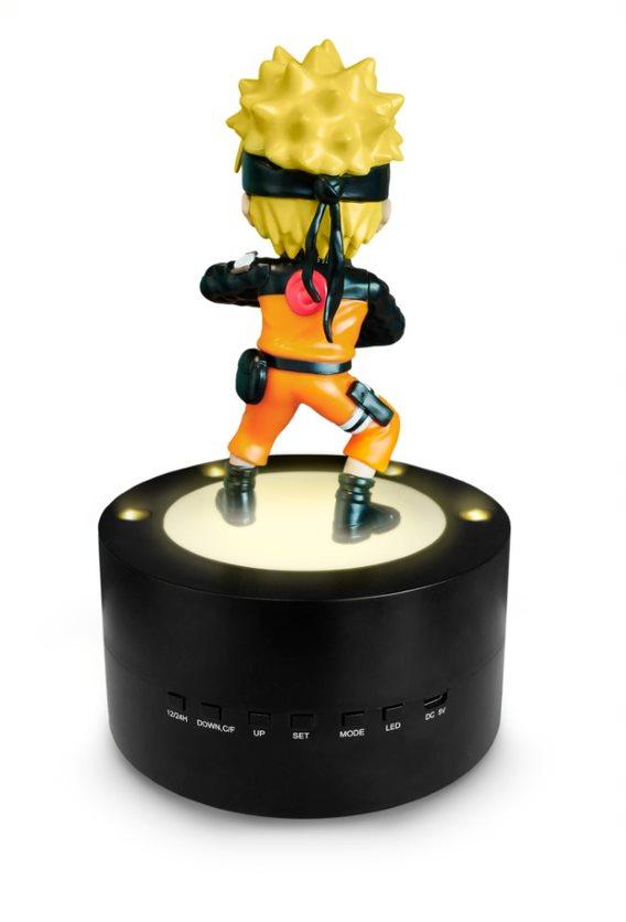 NARUTO SHIPPUDEN - LED Light-Up Alarm Clock