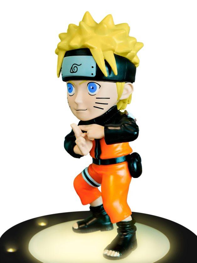 NARUTO SHIPPUDEN - LED Light-Up Alarm Clock