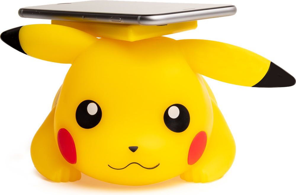 POKEMON - Pikachu - Wireless Charger & USB - 10inch