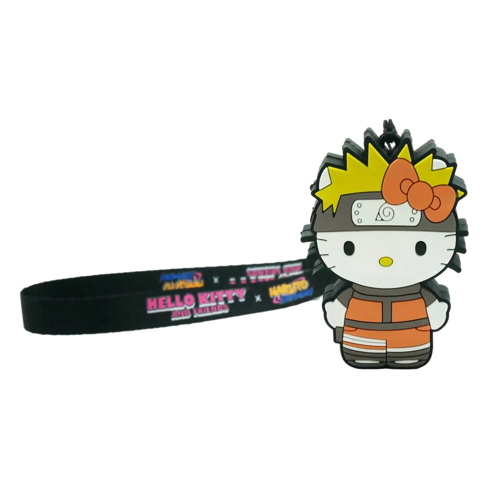 NARUTO x HELLO KITTY - PVC Keychain - 2inch