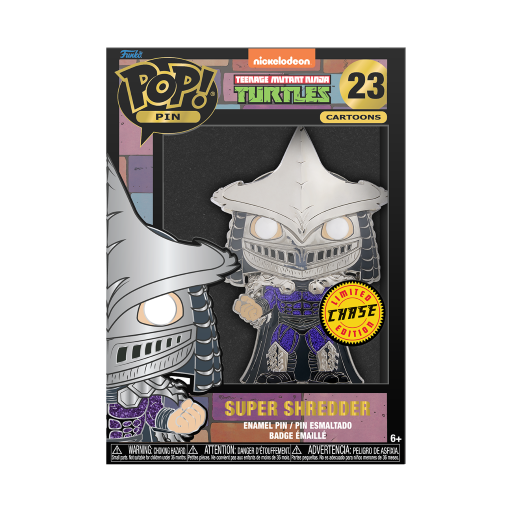 TMNT - Pop Large Enamel Pin N° 23 - Super Shredder - Chase Group