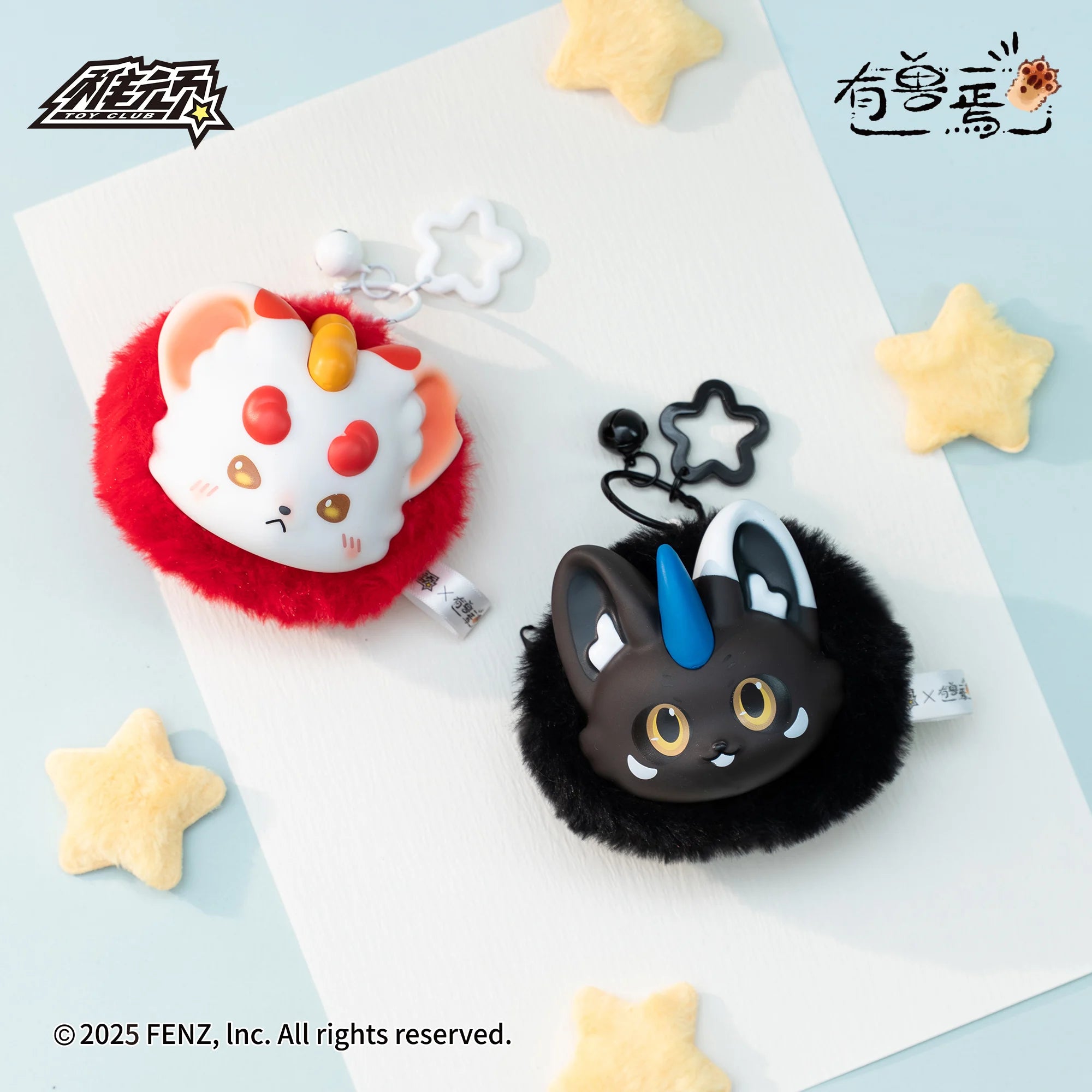 TOY CLUB -"You Shou Yan" Fu Rui Companion Series-BLIND BOX (6pcs) -9cm