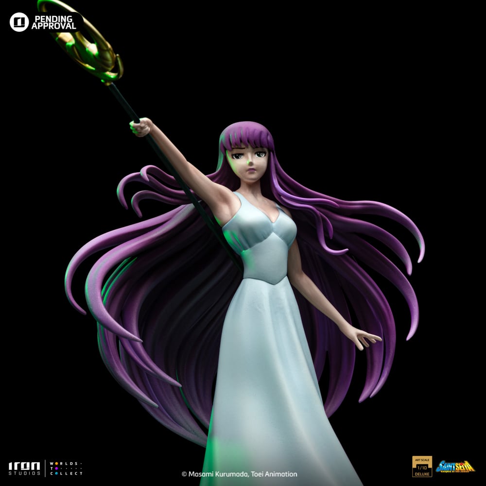 SAINT SEIYA - Saori Kiddo - Statue Art Scale 1/10 Deluxe15cm15cm