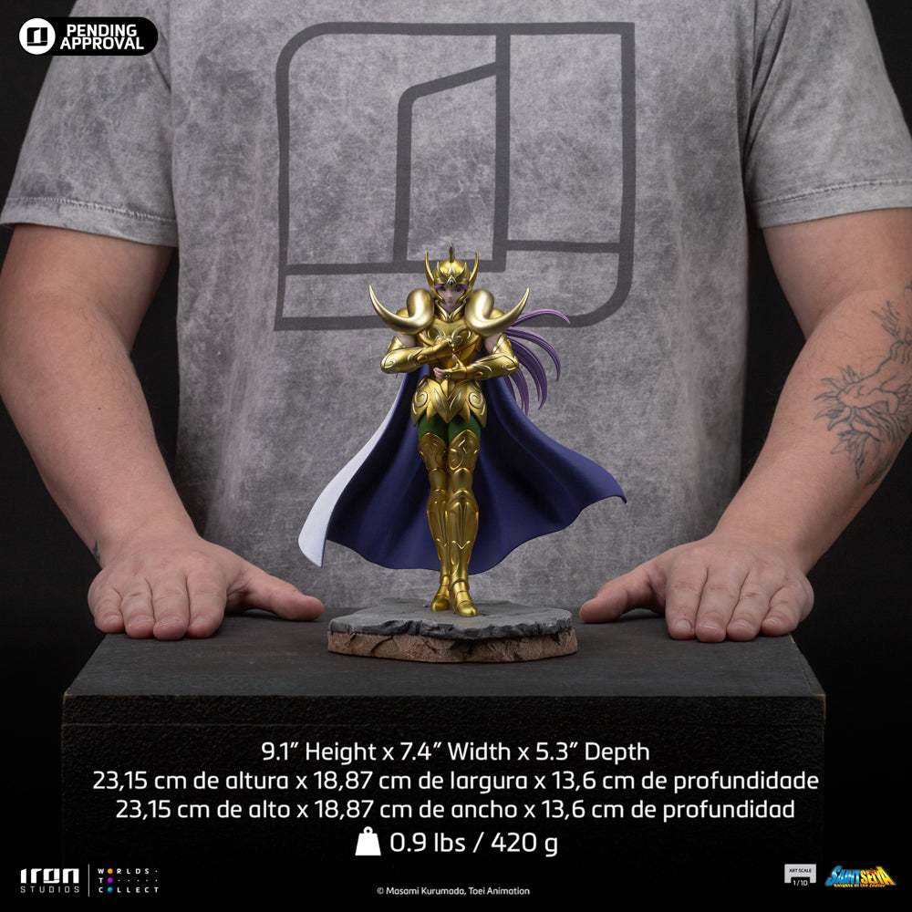 SAINT SEIYA - Aries Mu - Statue Art Scale 1/10 23.15cm
