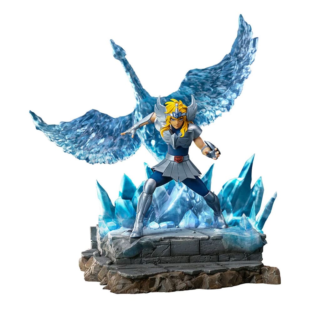 SAINT SEIYA - Cygnus Hyoga - Statue Art Scale Deluxe 1/10 27cm
