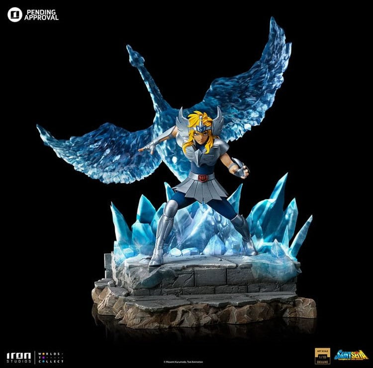 SAINT SEIYA - Cygnus Hyoga - Statue Art Scale Deluxe 1/10 27cm