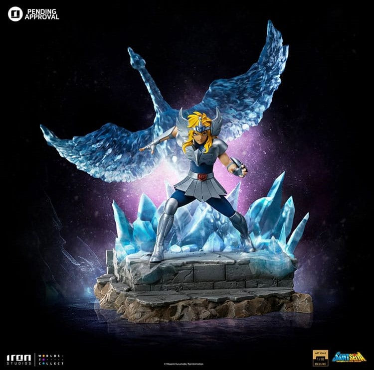 SAINT SEIYA - Cygnus Hyoga - Statue Art Scale Deluxe 1/10 27cm