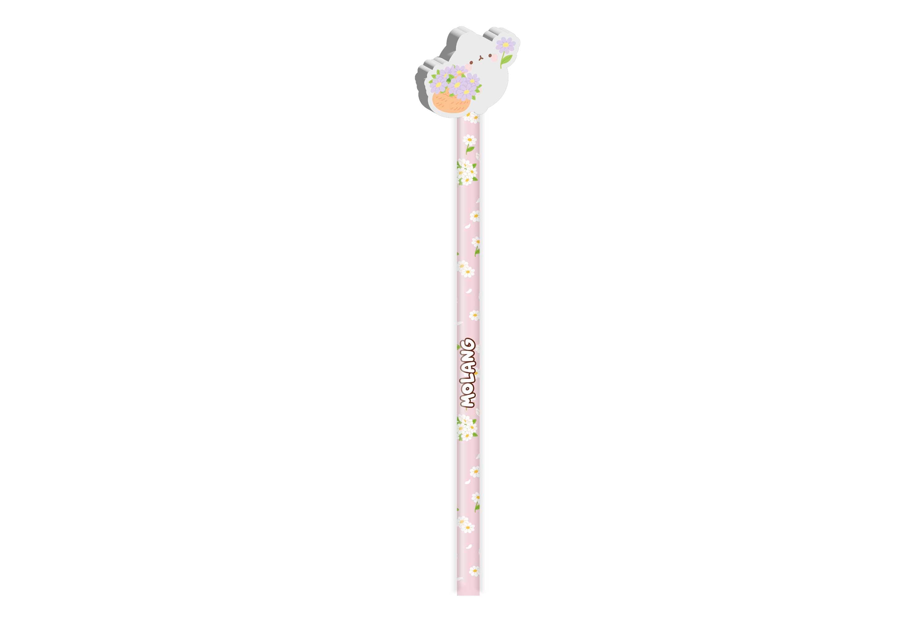 MOLANG - Blossom - Pencil with Eraser Topper