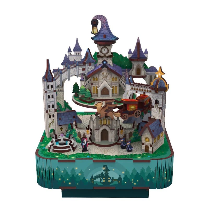 MAGICAL CASTLE - DIY Musical box - 111pcs