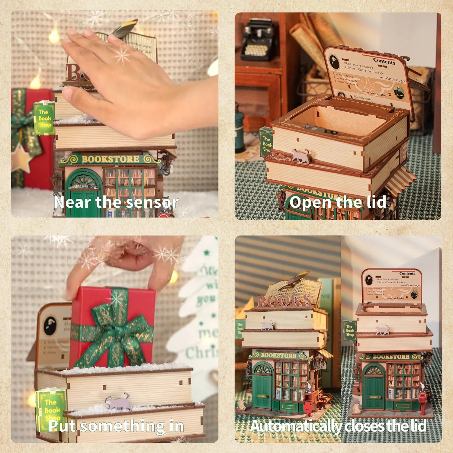 TIME BOOKSTORE - DIY Desktop Storage - 157pcs