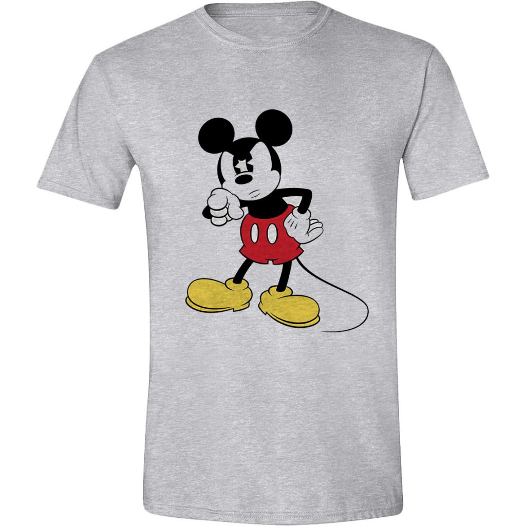 DISNEY - T-Shirt - Mickey Mouse Angry Face (L)