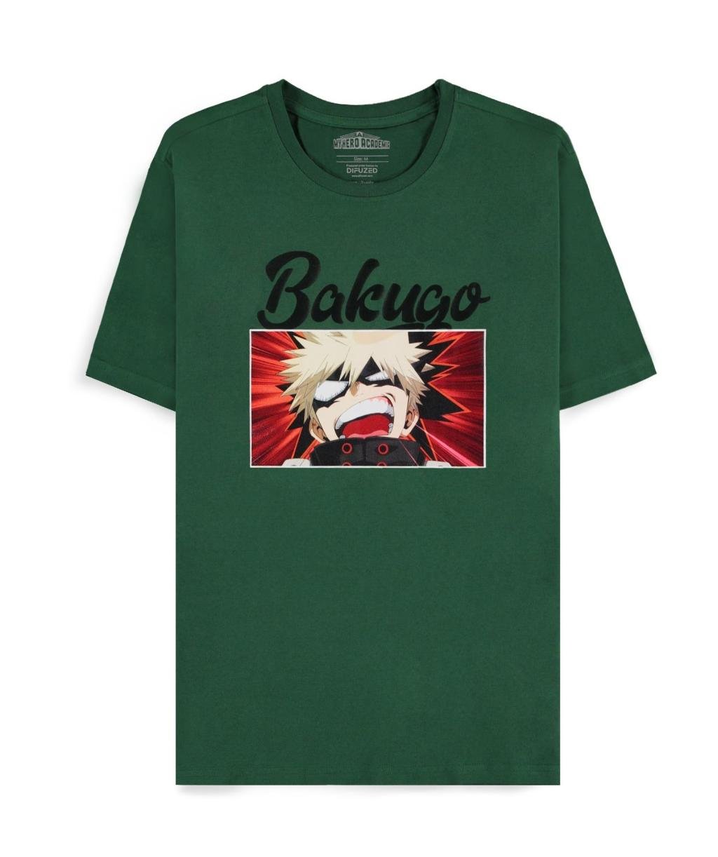 MY HERO ACADEMIA - Green Bakugo - Men's T-shirt (XL)