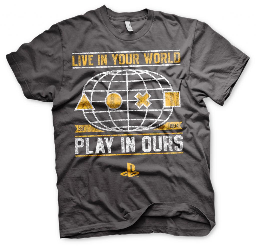 PLAYSTATION - T-Shirt Your World (S)