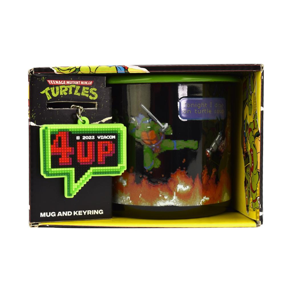 TEENAGE MUTANT NINJA TURTLES - Gift Box - Mug + Keyring