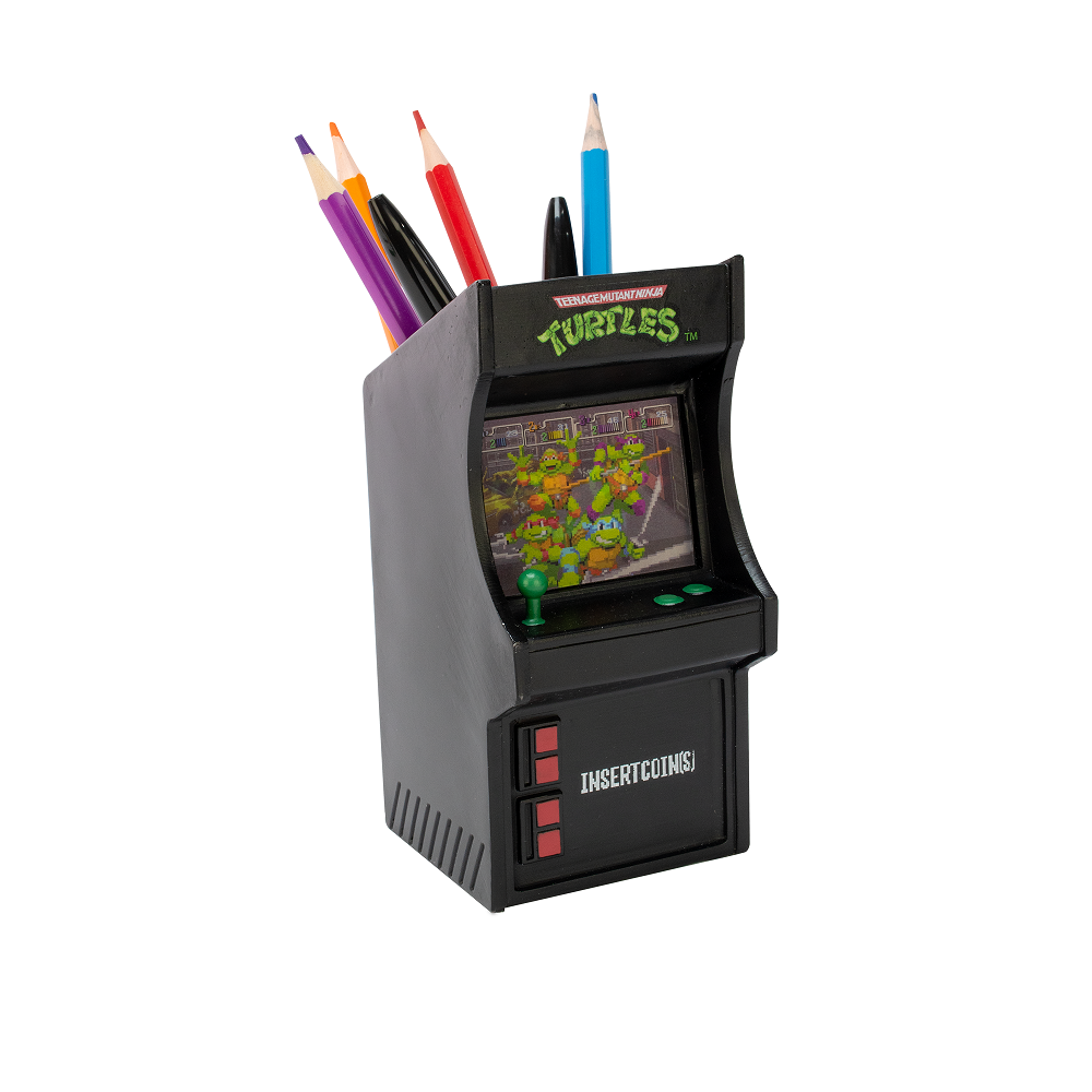 TEENAGE MUTANT NINJA TURTLES - Arcade Machine - 3D Pen Pot