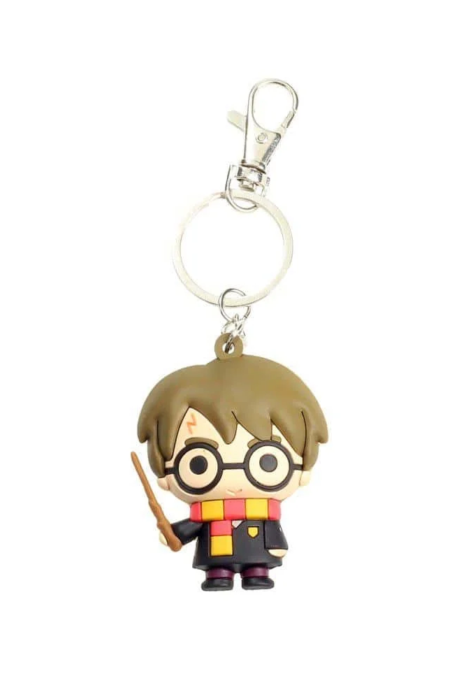 HARRY POTTER - Rubber Figure Keychain - Harry Potter