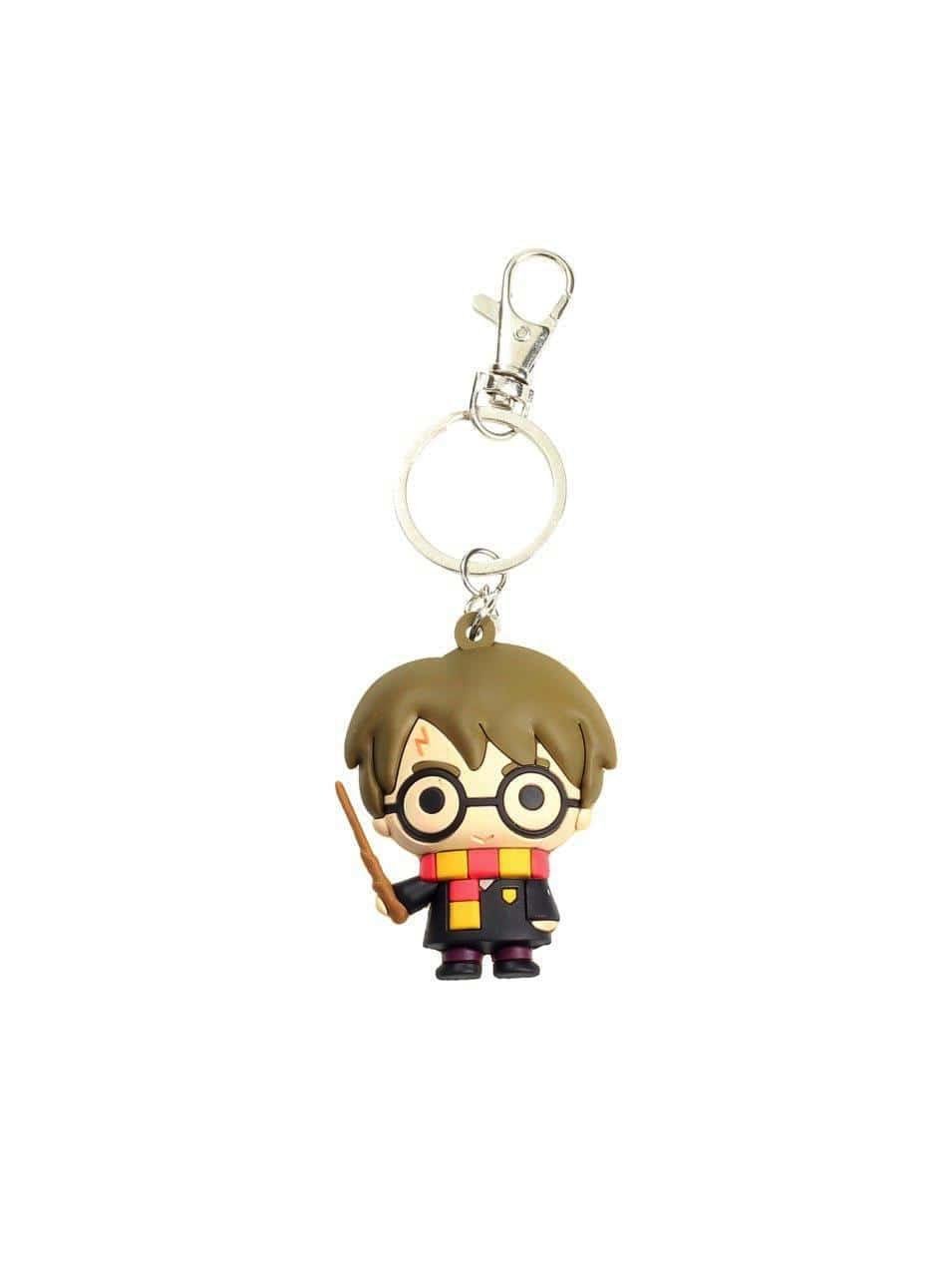 HARRY POTTER - Rubber Figure Keychain - Harry Potter