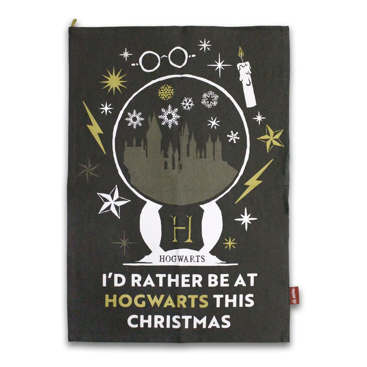 HARRY POTTER - Rather be at Hogwarts - Tea Towel