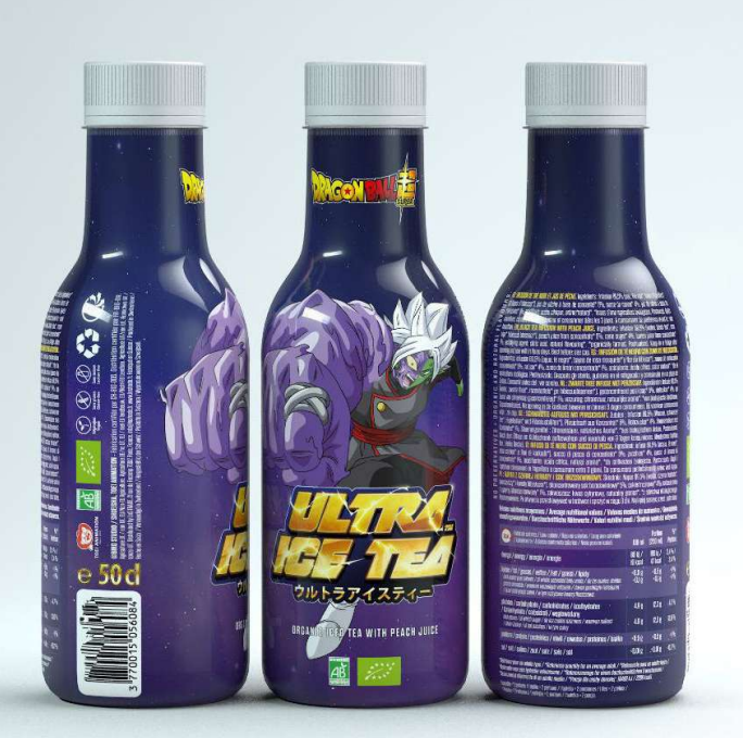 DRAGON BALL SUPER - Ultra Ice Tea - Zamasu - Bottle 50 Cl