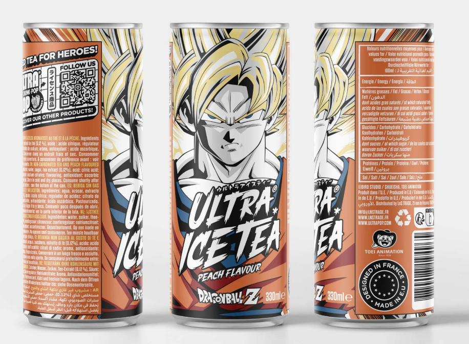 DRAGON BALL Z - Ice Tea - Goku - Can 33 Cl