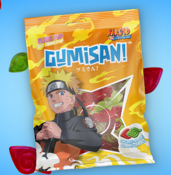 NARUTO SHIPPUDEN - Gumisan 'Jelly Sweets' - 180g