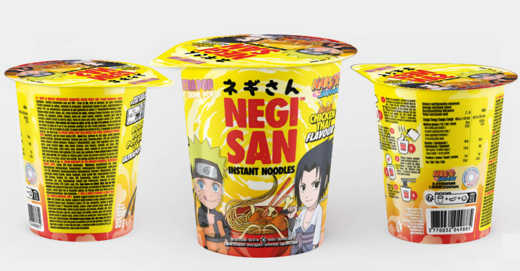 NARUTO SHIPPUDEN - Cup Noddles - Naruto/Sasuke - Thai Chicken