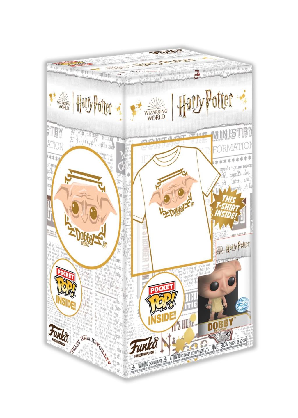 HARRY POTTER - Pocket POP - Dobby + Tee (L)