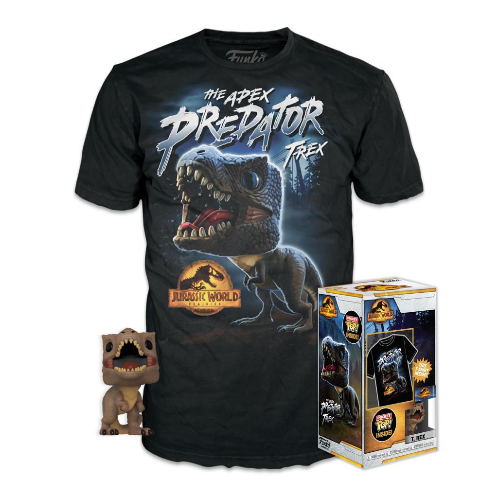 JURASSIC WORLD - Pocket POP - Trex + Tee (11-12 Years)