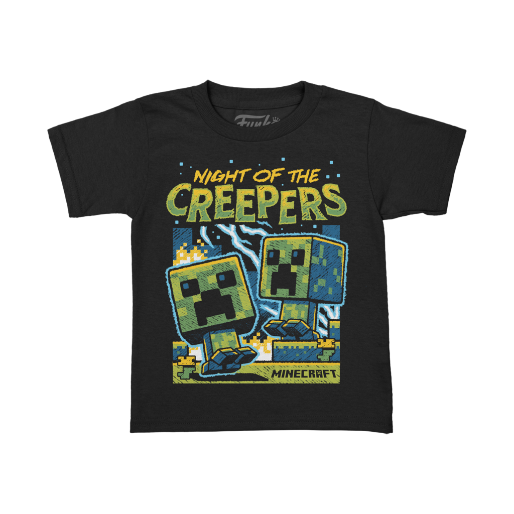 MINECRAFT - Mini POP - Blue Creeper + Tee (XL)