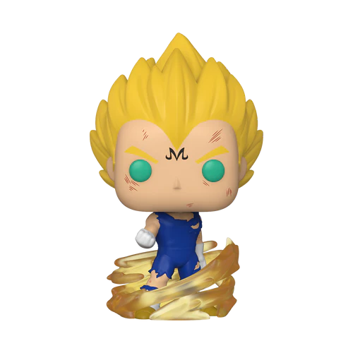 DRAGON BALL Z - Booble Head POP N° 862 - Majin Vegeta (GW) + Tee (L)