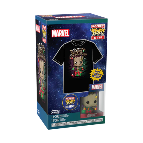 GUARDIANS OF THE GALAXY -Pocket POP -Holiday Groot + Tee (11-12 years)