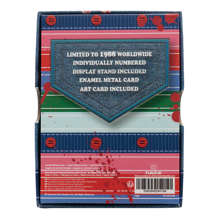 CHUCKY - 1988 - Limited Edition Ingot