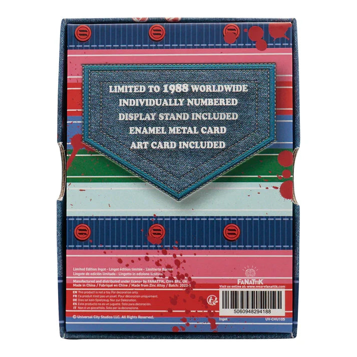 CHUCKY - 1988 - Limited Edition Ingot