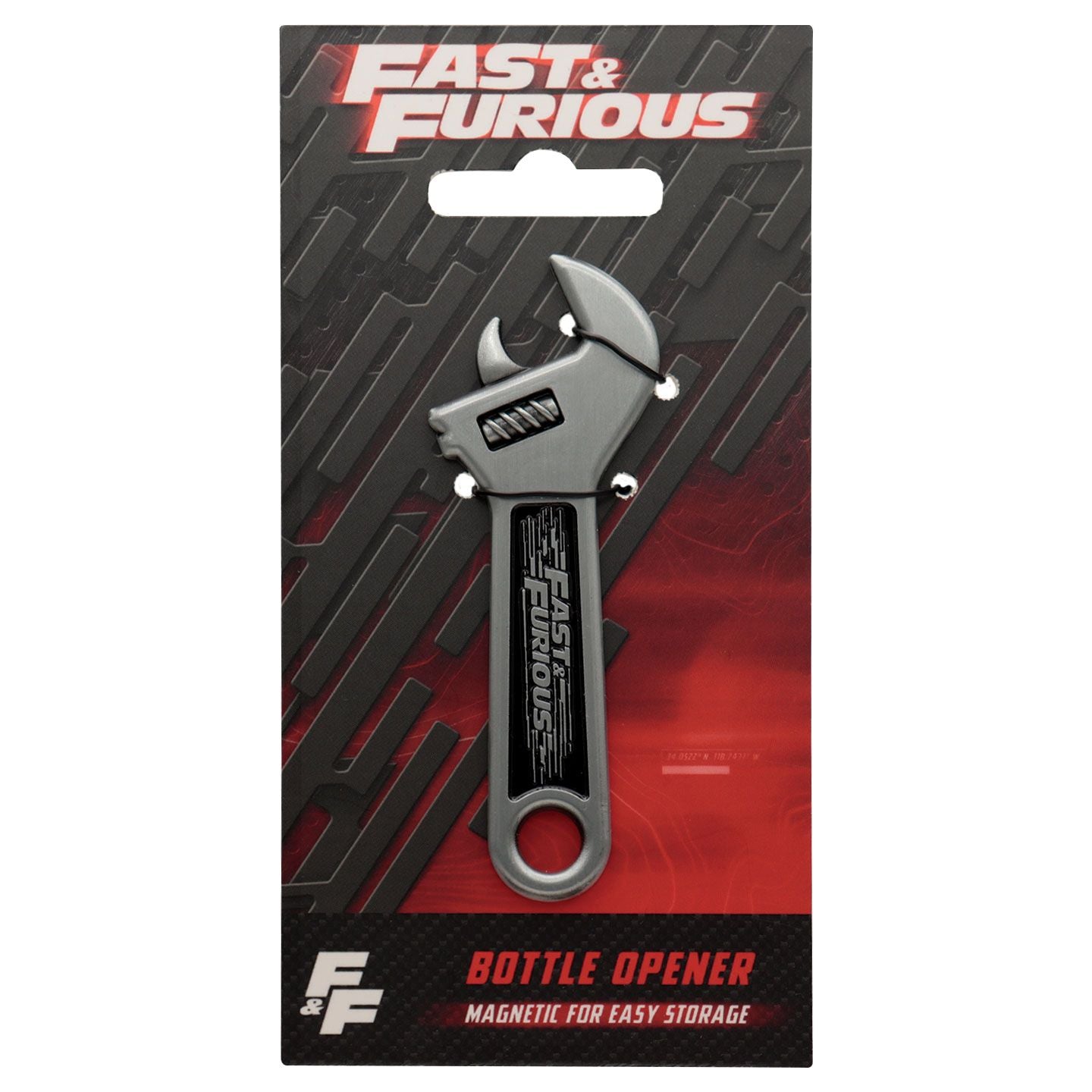FAST & FURIOUS - Magnetic Wrench - Bottle Opener