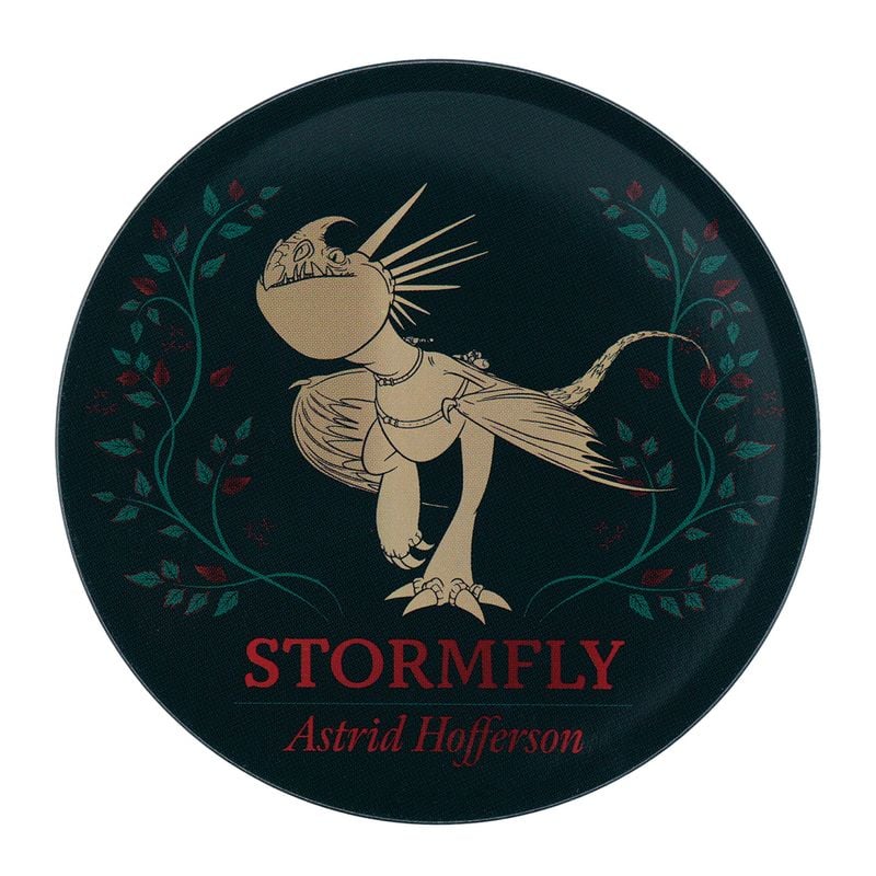 HOW TO TRAIN YOUR DRAGON - 4 Embossed Metal Coasters