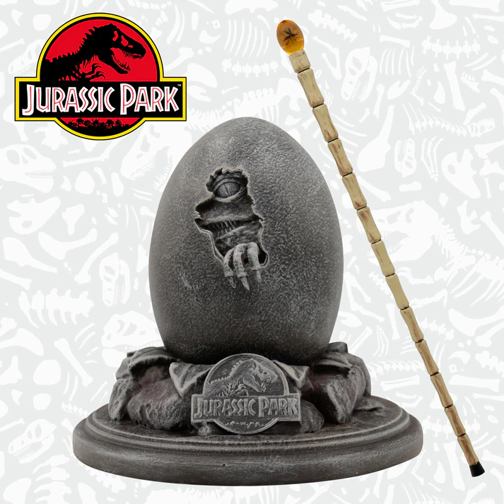 JURASSIC PARK 30TH - Egg + Cane Set - Limited Edition Replica