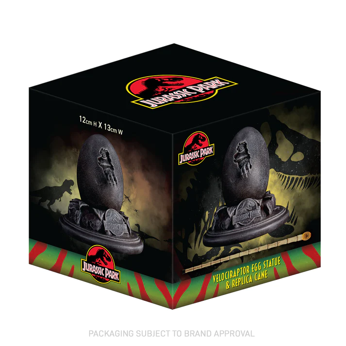 JURASSIC PARK 30TH - Egg + Cane Set - Limited Edition Replica