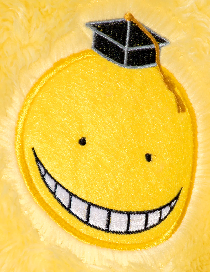 ASSASSINATION CLASSROOM - Logo - Men's Fluffy Zipper Hoodie (S/M)