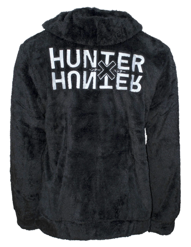 HUNTER X HUNTER - Logo - Men's Fluffy Zipper Hoodie (S/M)